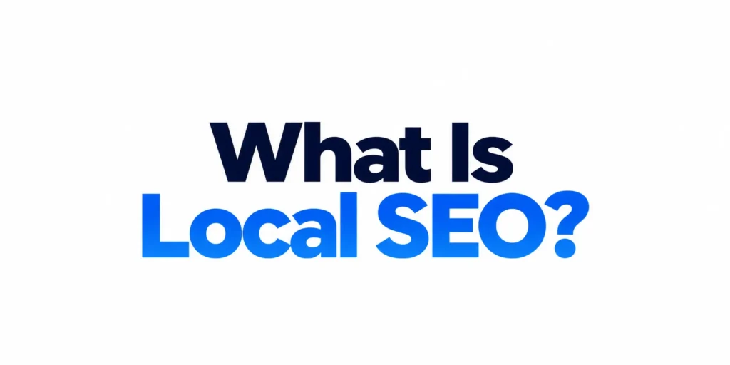 what is local seo blog